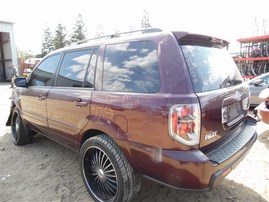 2007 Honda Pilot EX-L Purple 3.5L AT 2WD #A22578